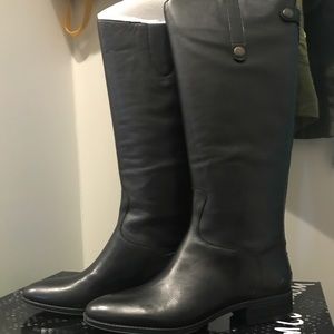 Sam Edelman Black Penny Riding Boots